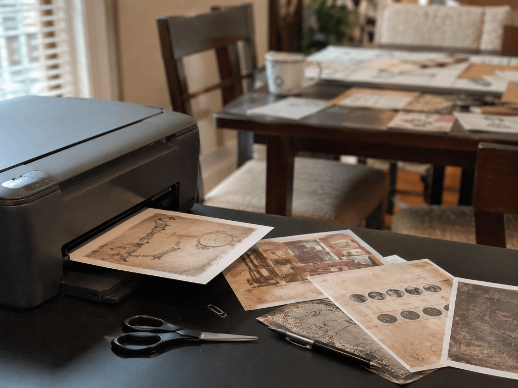 Como preparar un escape room imprimible