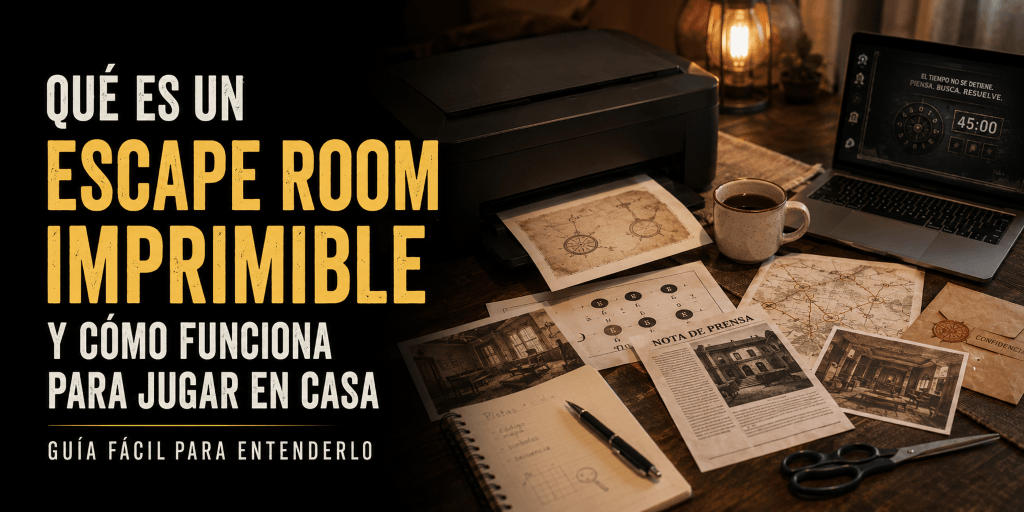Escape Room Imprimible