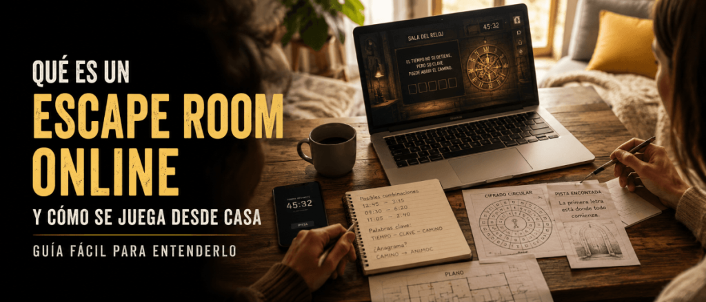 Que es un escape room online y como se juega desde casa